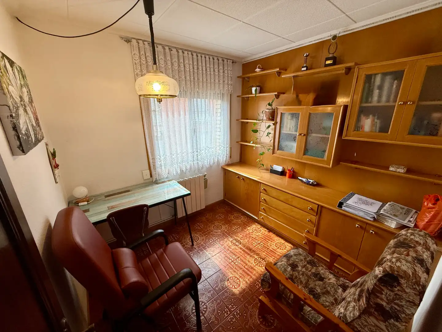 Schlafzimmer von Wohnung zum Verkauf in Sant Boi de Llobregat mit Heizung, Ofen und Balkon