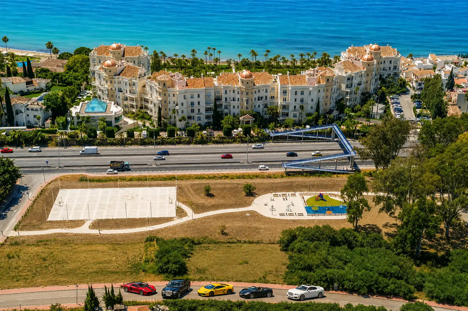 Außenansicht von Residential zum Verkauf in Estepona