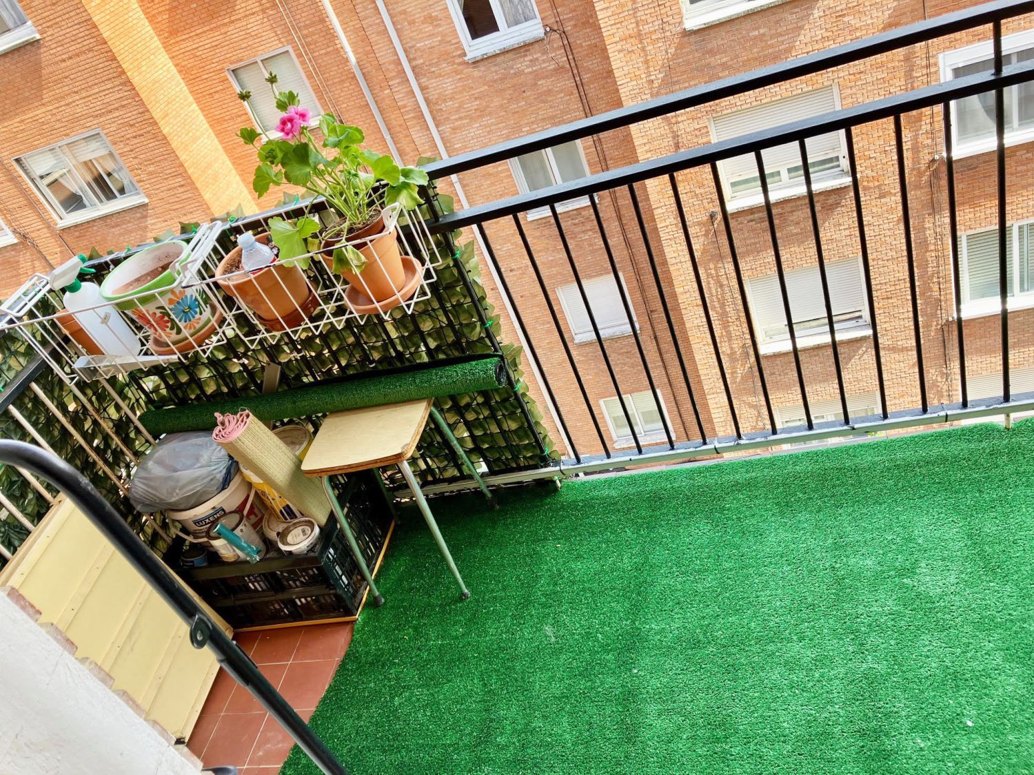Balcony of Flat for sale in Palencia Capital  with Heating and Terrace