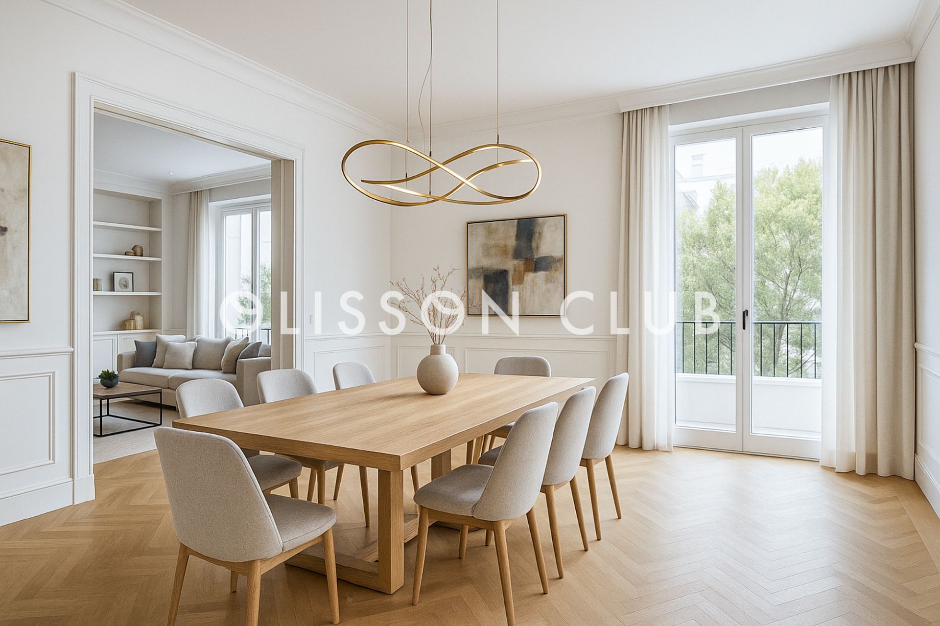 Dining room of Flat for sale in  Madrid Capital  with Air Conditioner, Heating and Storage room
