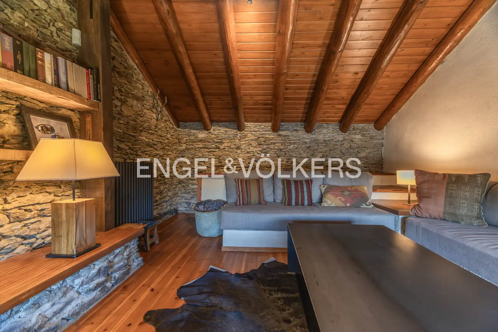 Sala de estar de Casa o chalet en venta en Bolvir con Calefacción, Jardín privado y Parquet