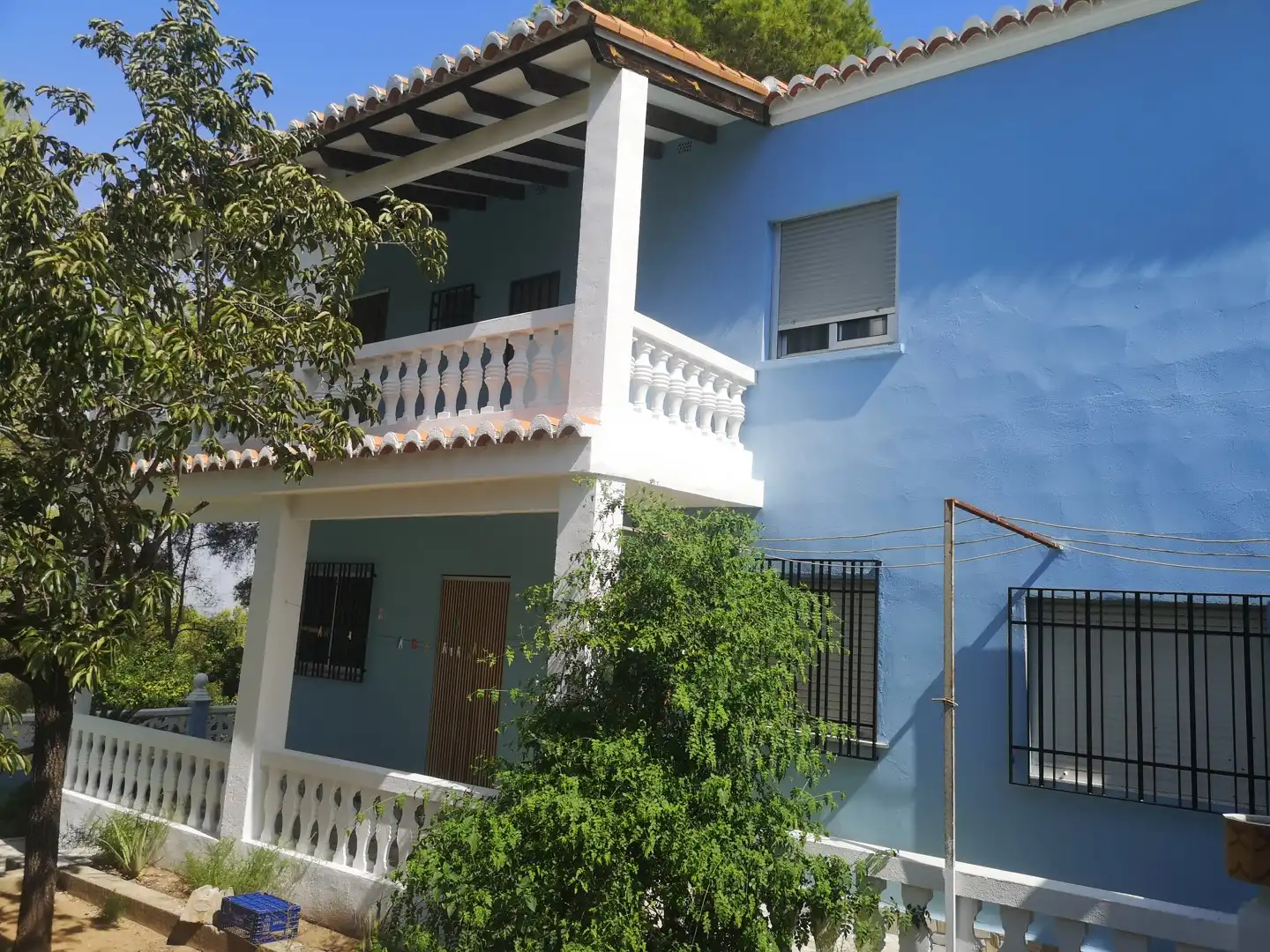 Vista exterior de Casa o chalet en venta en Alzira con Terraza, Trastero y Piscina