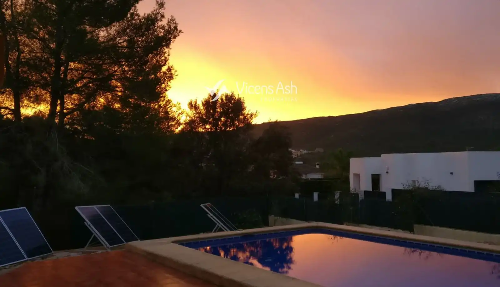 Swimming pool of Houses for sale in Jávea / Xàbia  with Heating