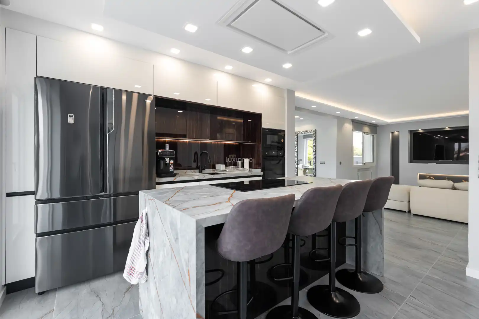 Cocina de Casa o chalet en venta en La Nucia con Aire acondicionado, Calefacción y Terraza