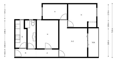 Foto 5 de Pis de lloguer a La Raïosa,  Valencia Capital