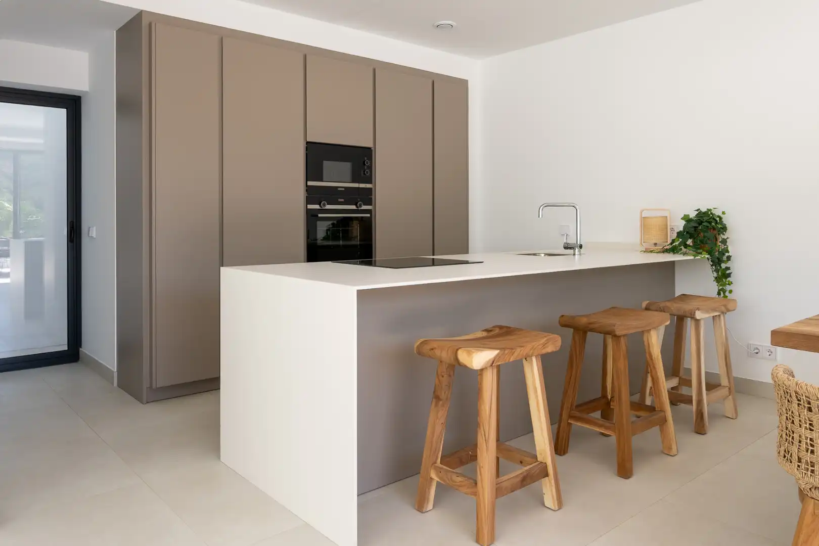 Kitchen of Houses for sale in Benalmádena  with Air Conditioner, Terrace and Storage room