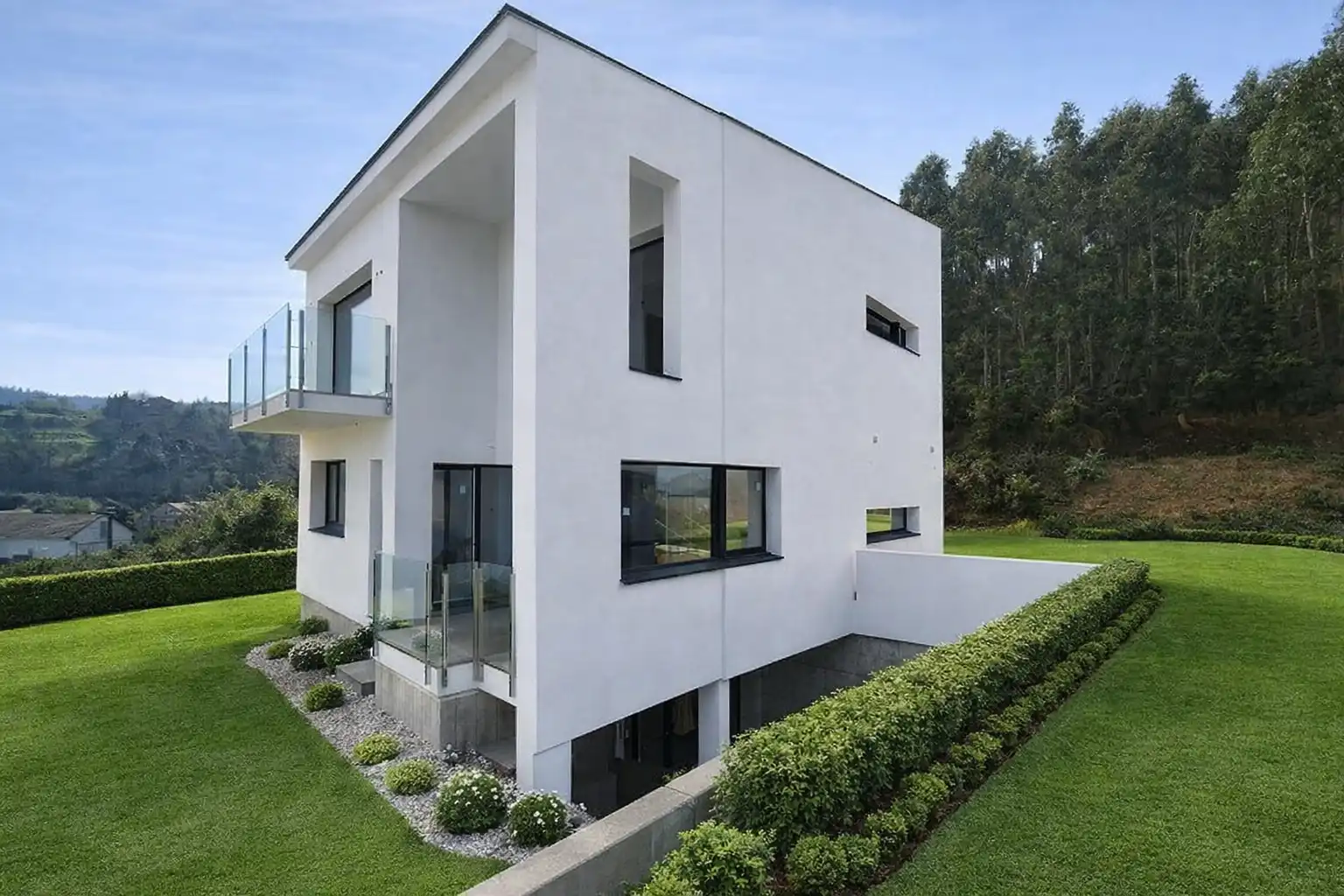 Vista exterior de Casa o xalet en venda en Foz amb Jardí privat, Terrassa i Traster