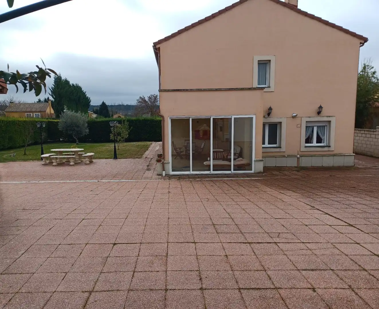 Terraza de Casa o chalet en venta en Renedo de Esgueva con Jardín privado