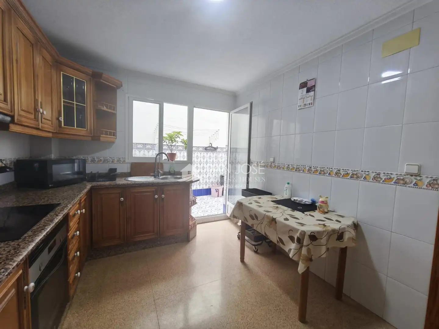 Cocina de Casa o chalet en venta en Aspe con Terraza, Trastero y Amueblado