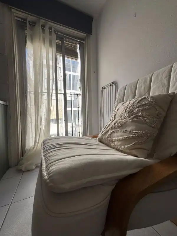 Balcony of Study for rent in Madrid  with Heating and Furnished