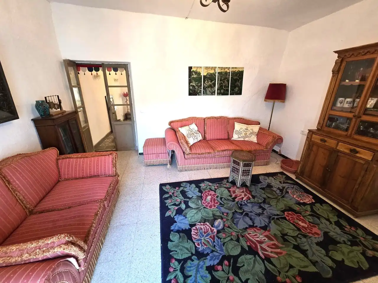 Sala d'estar de Finca rústica en venda en Serón amb Terrassa
