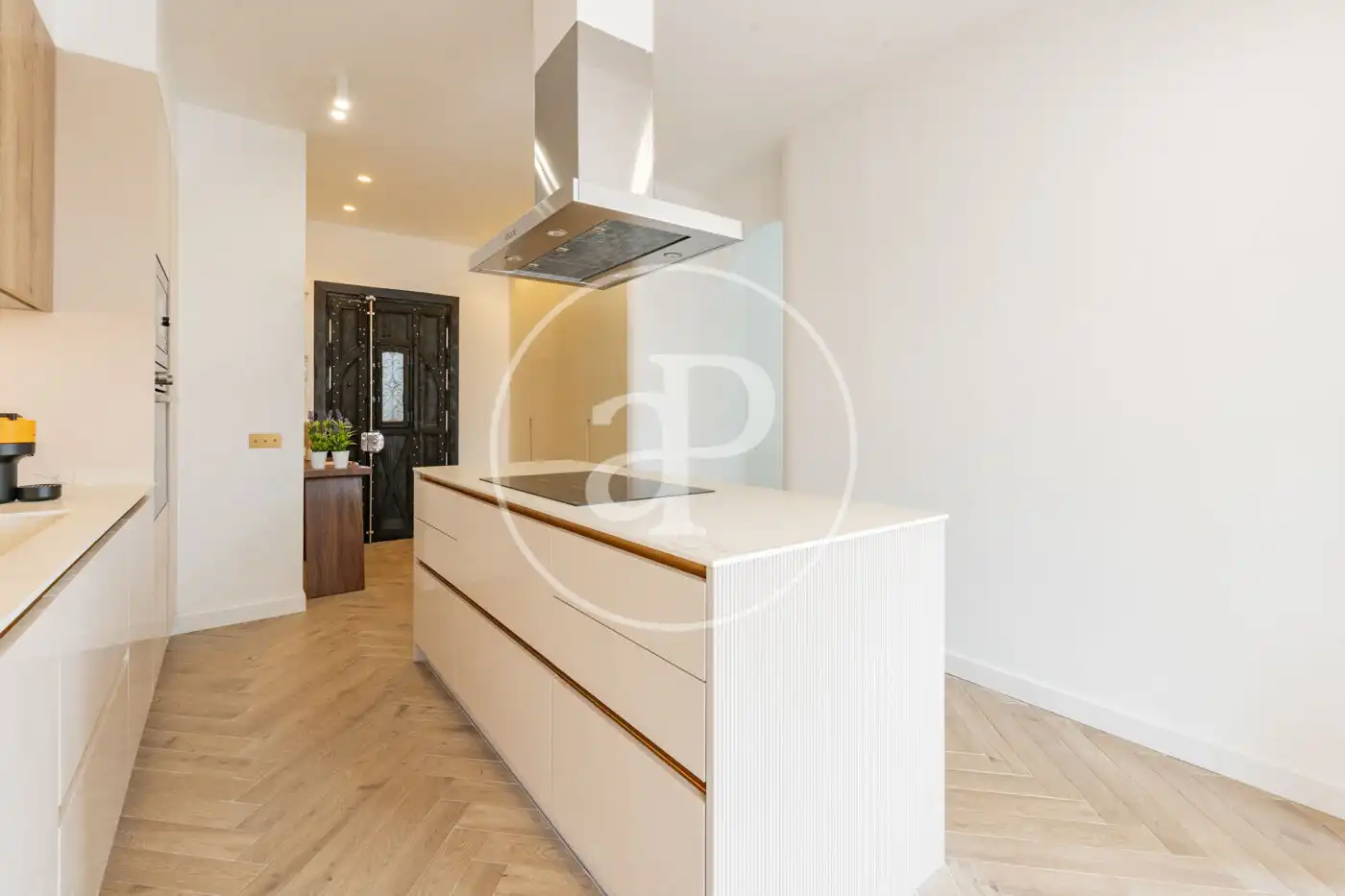 Kitchen of Flat for sale in Madrid  with Air Conditioner, Heating and Terrace
