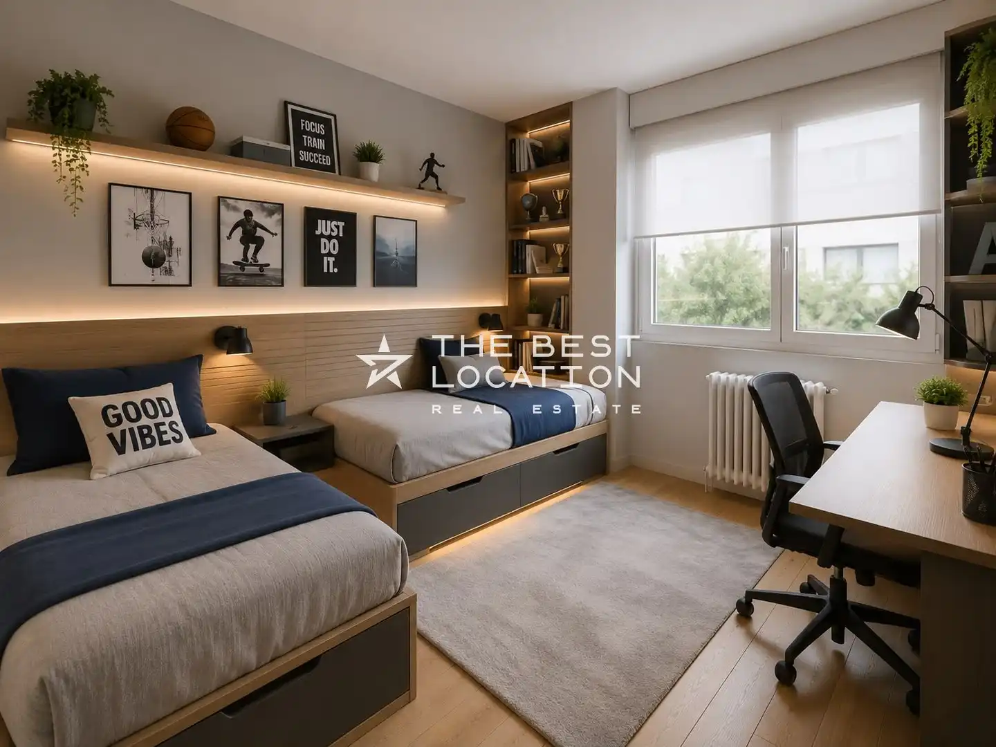 Habitación de Piso en venta en Madrid con Aire acondicionado, Calefacción y Jardín privado