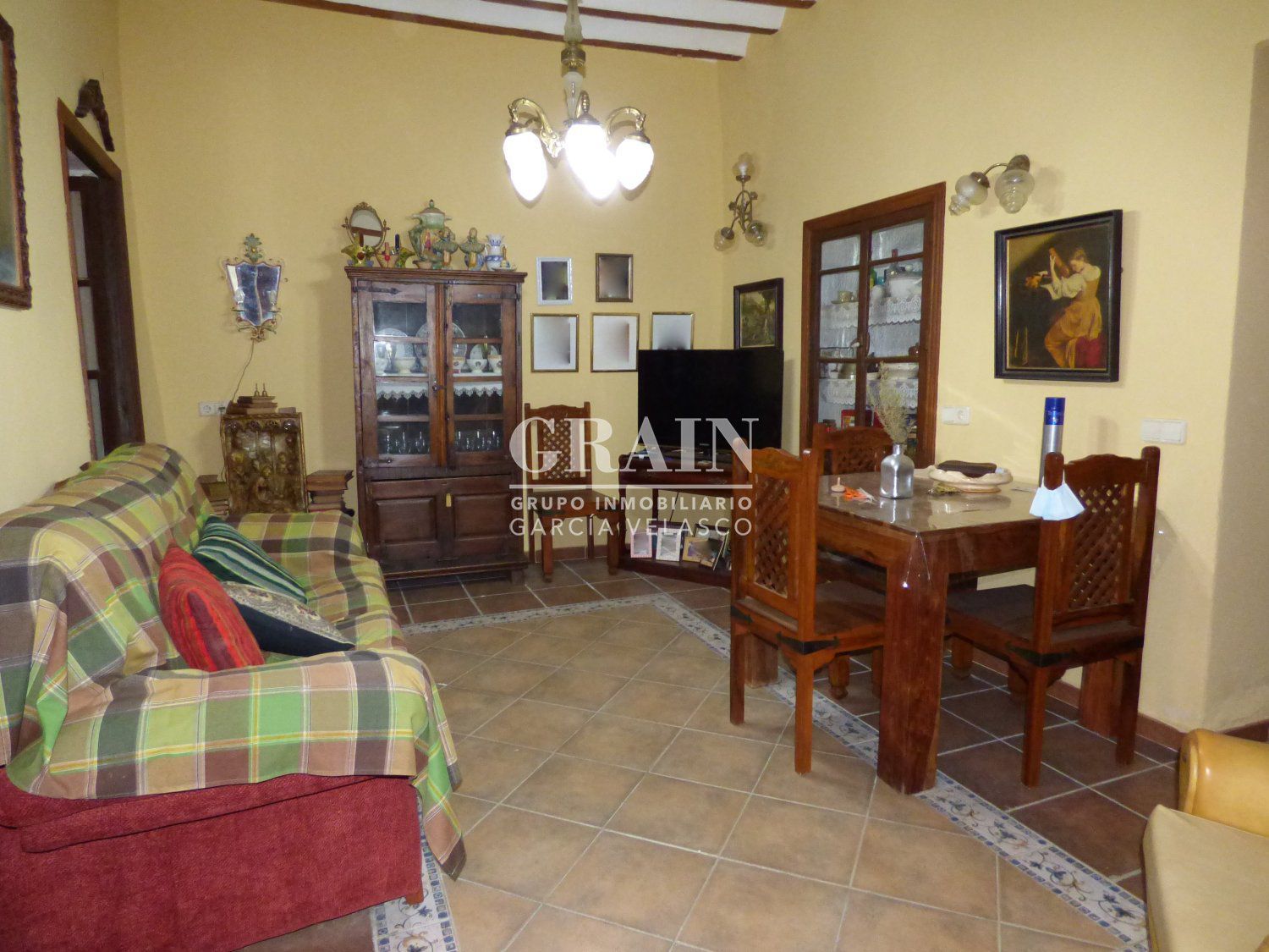 Sala d'estar de Casa o xalet en venda en Valdeganga