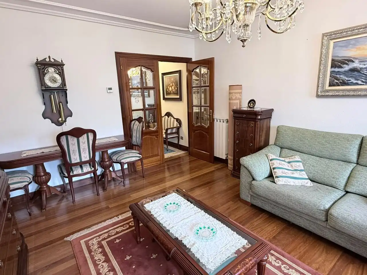 Living room of Flat for sale in Castro-Urdiales  with Heating, Terrace and Storage room