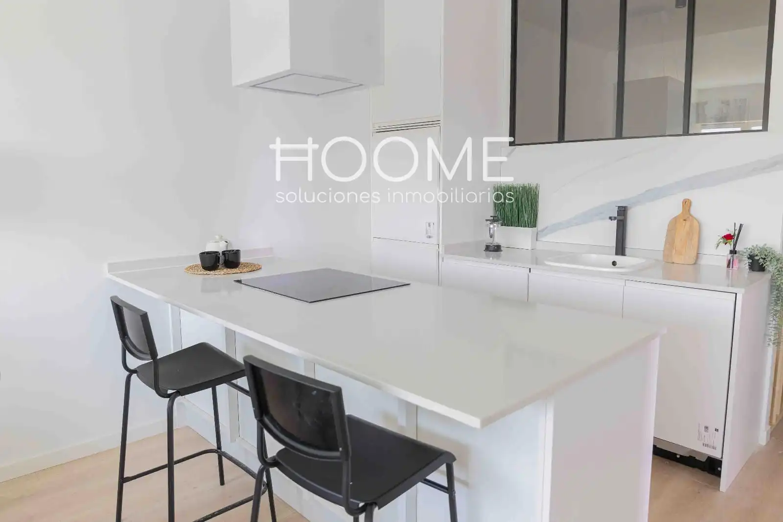 Cocina de Piso en venta en San Sebastián de los Reyes con Aire acondicionado, Parquet y Amueblado
