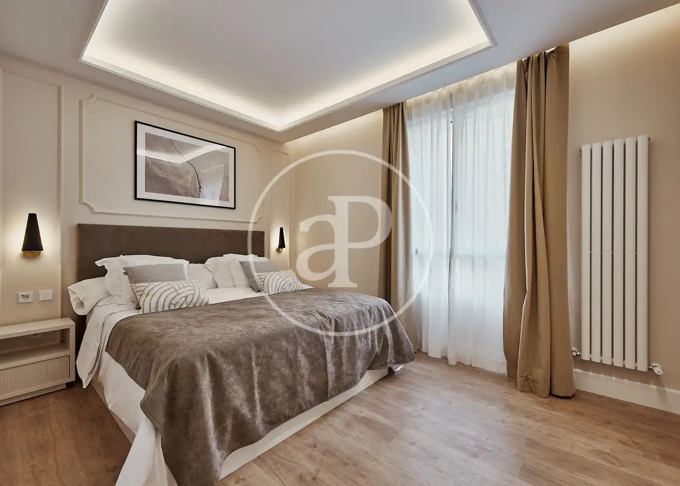 Schlafzimmer von Wohnung zum Verkauf in Madrid mit Klimaanlage, Heizung und Terrasse