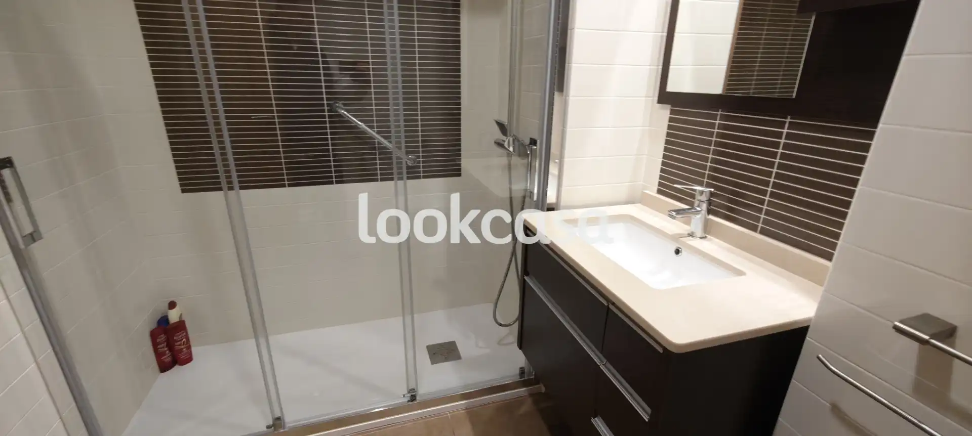 Bathroom of Flat for sale in Sanxenxo  with Heating, Parquet flooring and Terrace