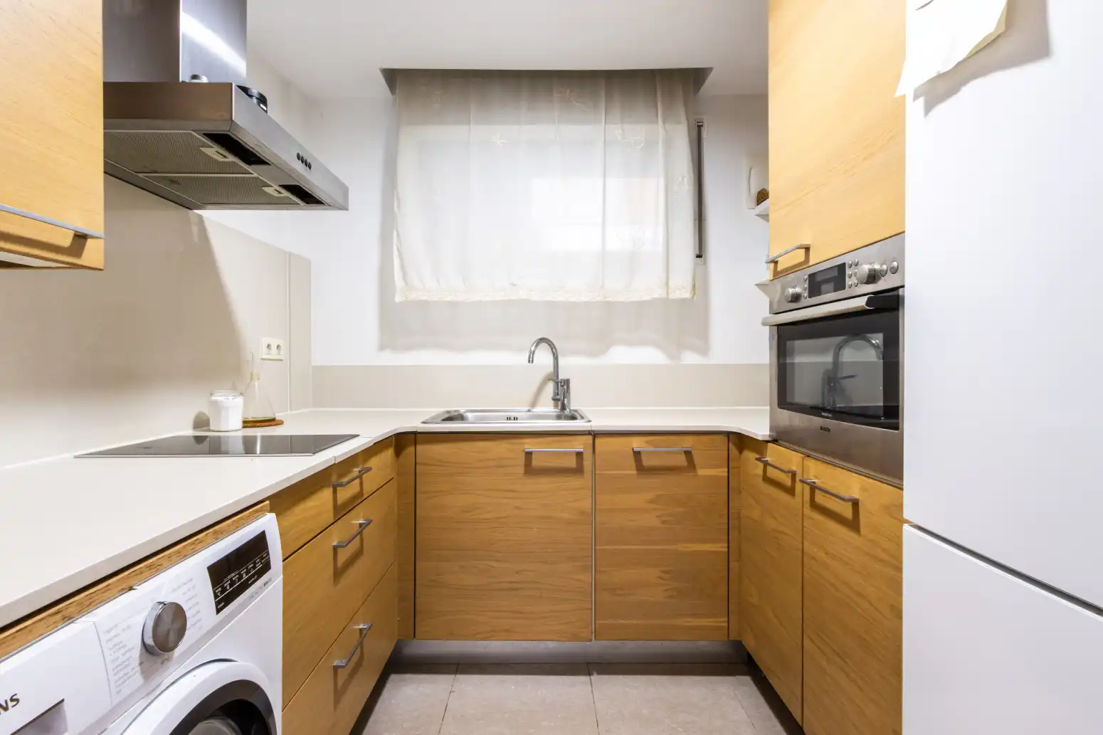 Küche von Wohnung zum Verkauf in Terrassa mit Heizung und Privatgarten