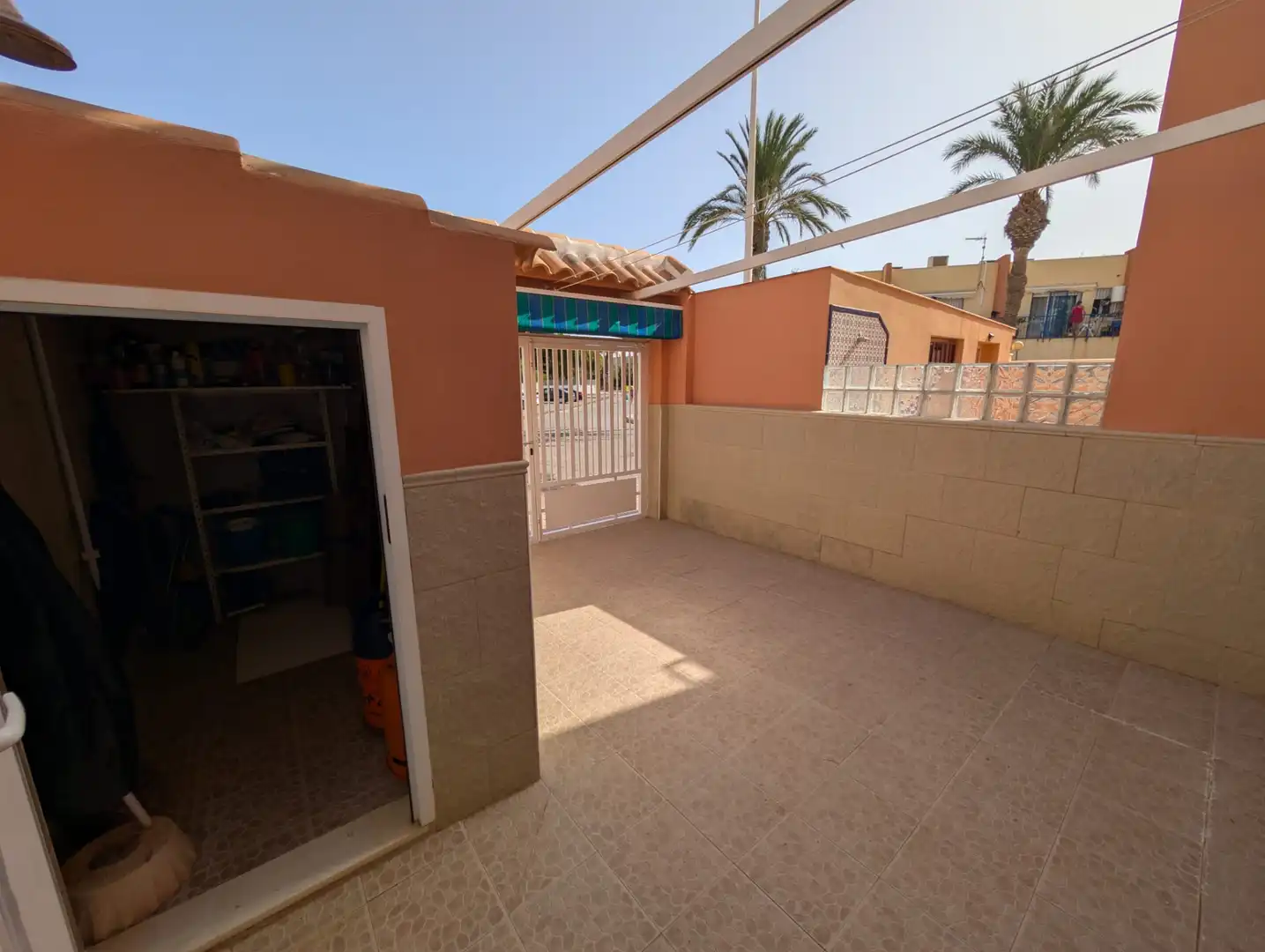 Jardín de Casa adosada en venta en Mazarrón con Aire acondicionado, Jardín privado y Terraza