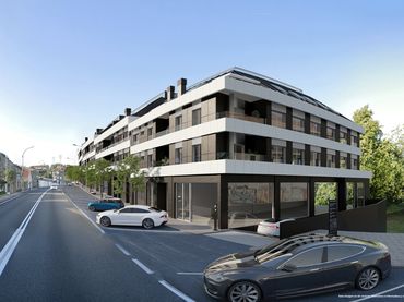 Appartamento di nuova costruzione con balcone in vendita a Avenida Val Miñor 60