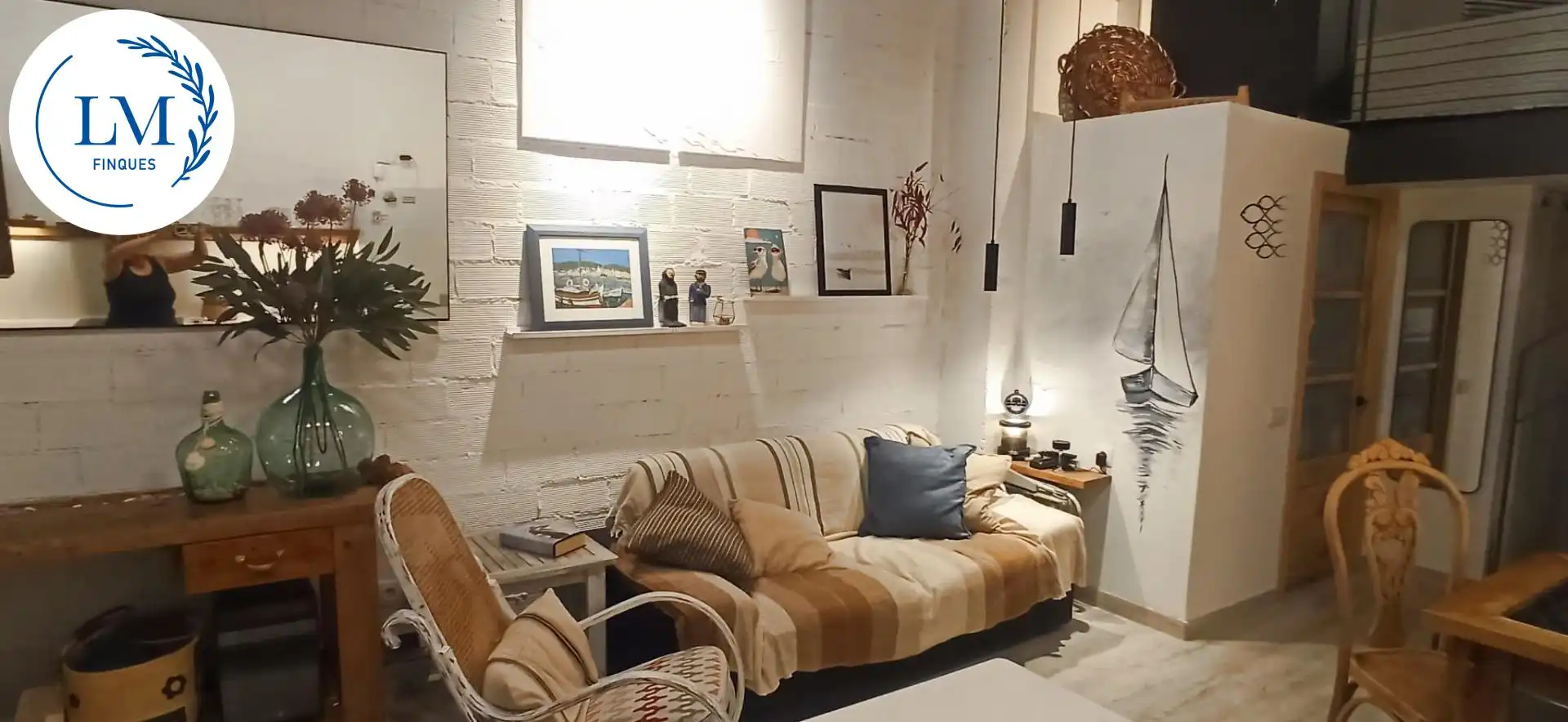 Wohnzimmer von Loft zur Miete in Vilanova i la Geltrú