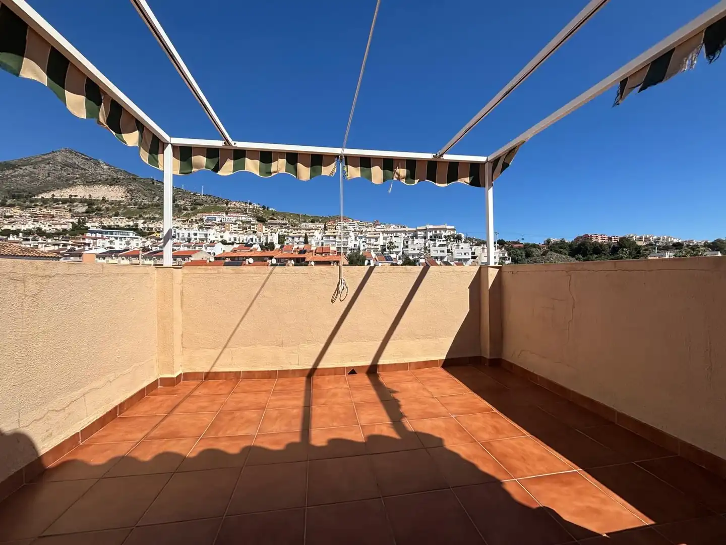 Terrace of Duplexes for sale in Benalmádena  with Air Conditioner and Community pool