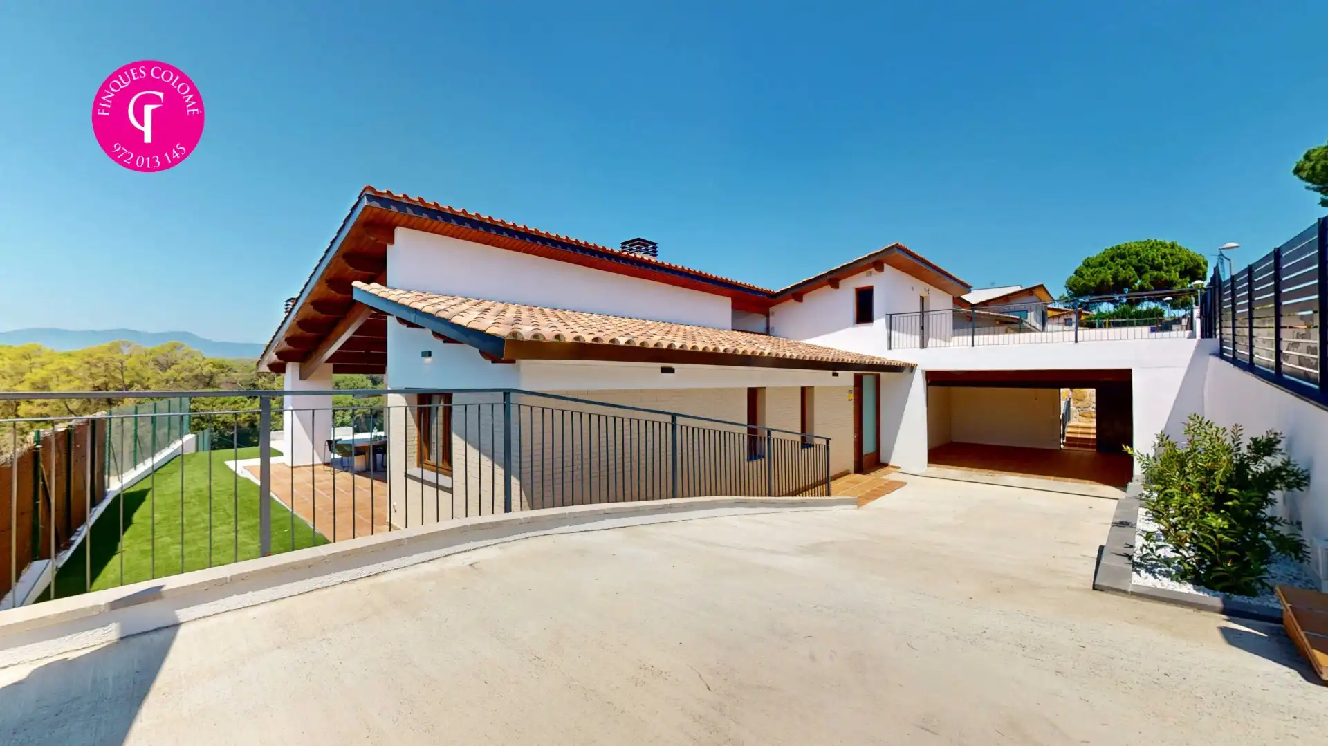 Exterior view of Houses for sale in Sant Julià de Ramis  with Air Conditioner, Heating and Terrace