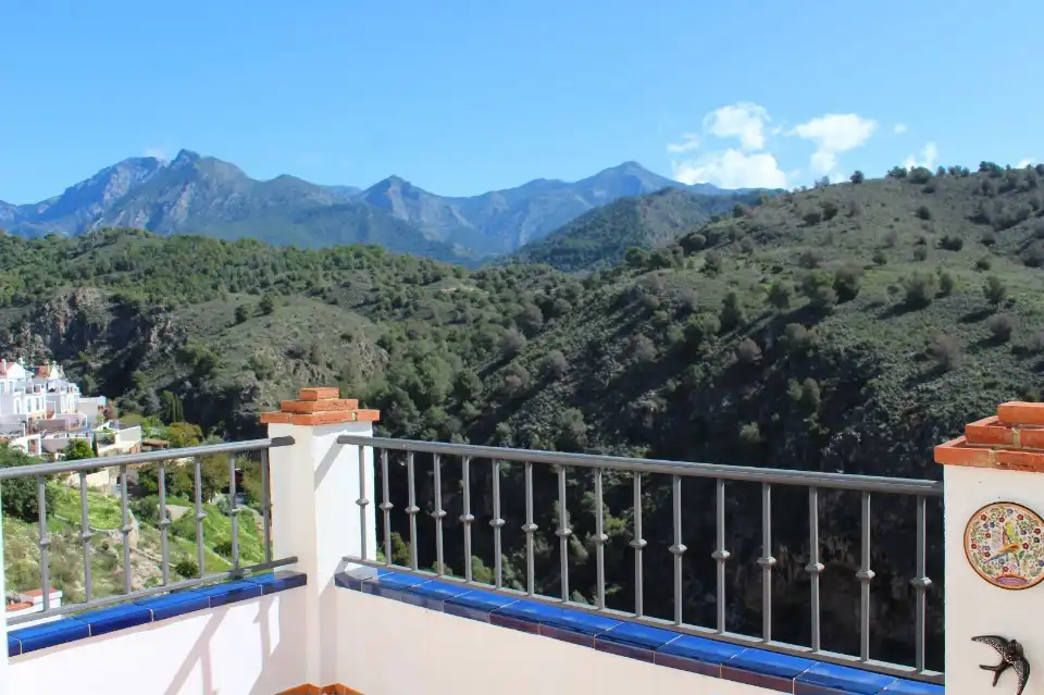 Terrassa de Casa o xalet en venda en Frigiliana amb Aire condicionat, Calefacció i Terrassa