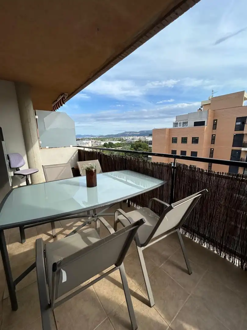 Terrace of Apartments for rent in Gandia  with Air Conditioner, Heating and Private garden