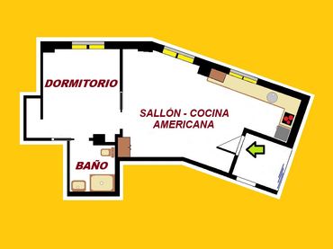 Mini appartamento in vendita a Calle de Gloria Fuertes 19