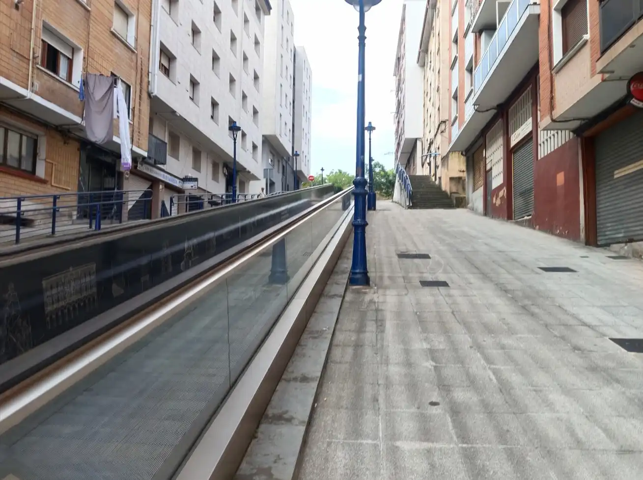 Vista exterior de Pis en venda en Portugalete