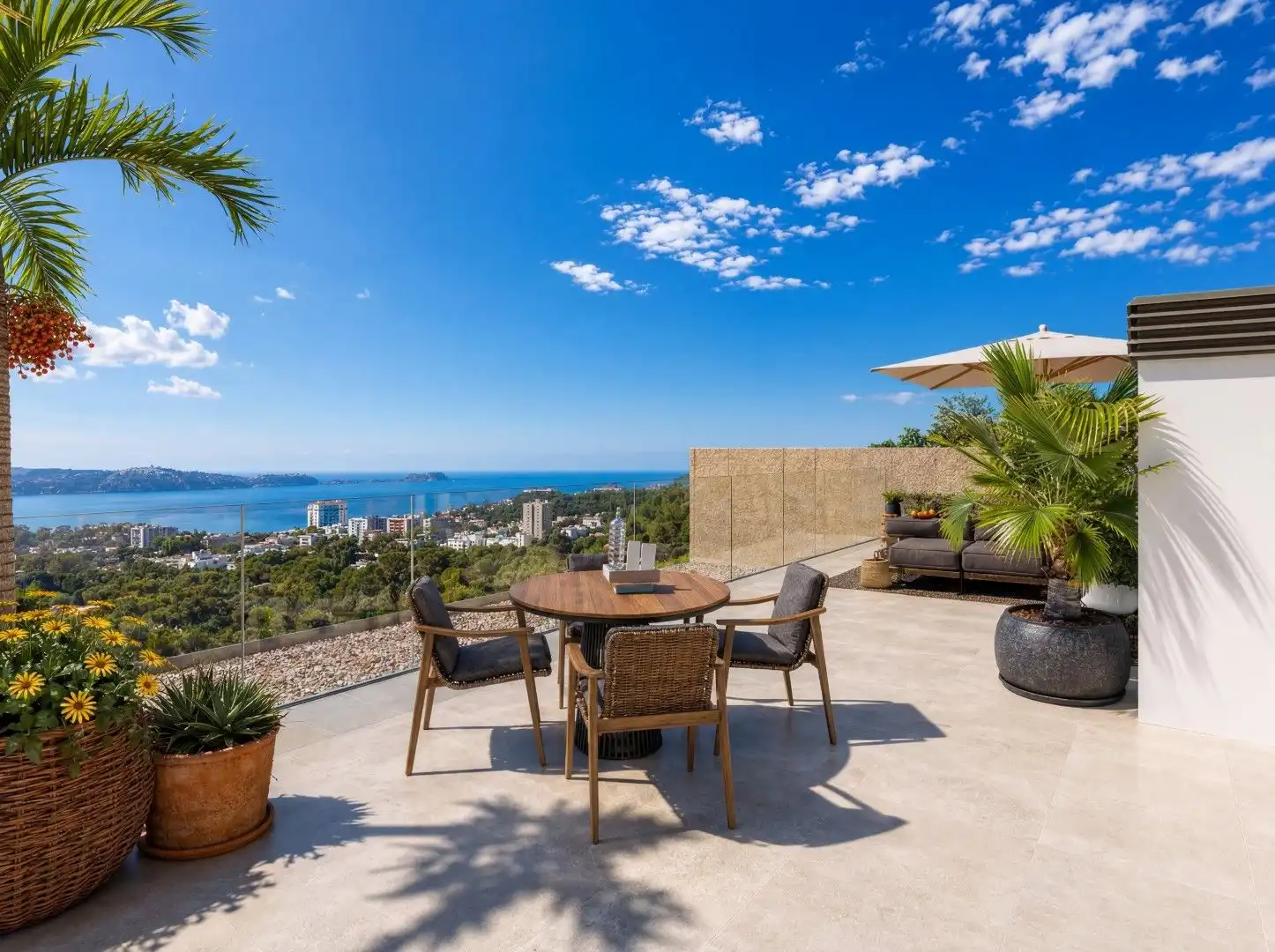 Terraza de Apartamento en venta en Fígols con Aire acondicionado, Calefacción y Jardín privado