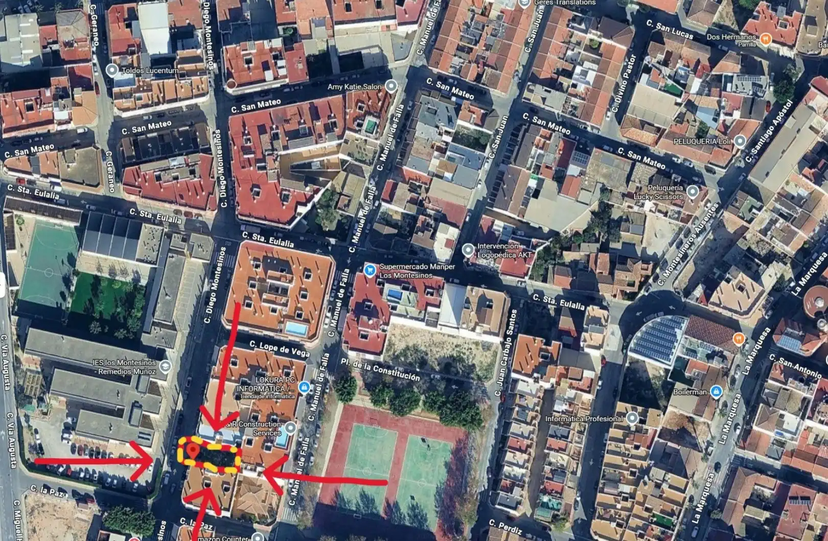 Terreny residencial en venda a Calle Diego Montesinos, imagen 4