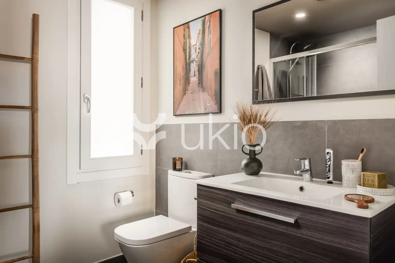 Baño de Apartamento de alquiler en Eixample