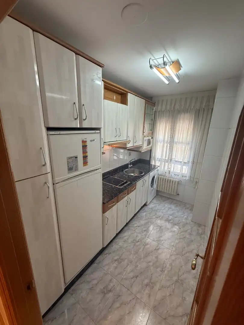 Kitchen of Apartments for rent in Ponferrada  with Heating, Furnished and Washing machine