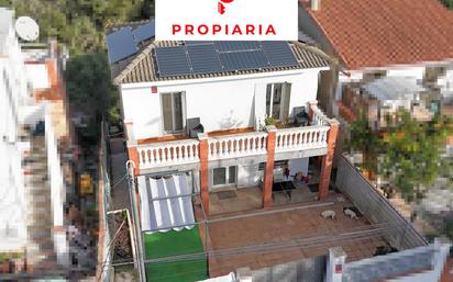 Exterior view of House or chalet for sale in Sant Vicenç Dels Horts  with Air Conditioner, Private garden and Terrace