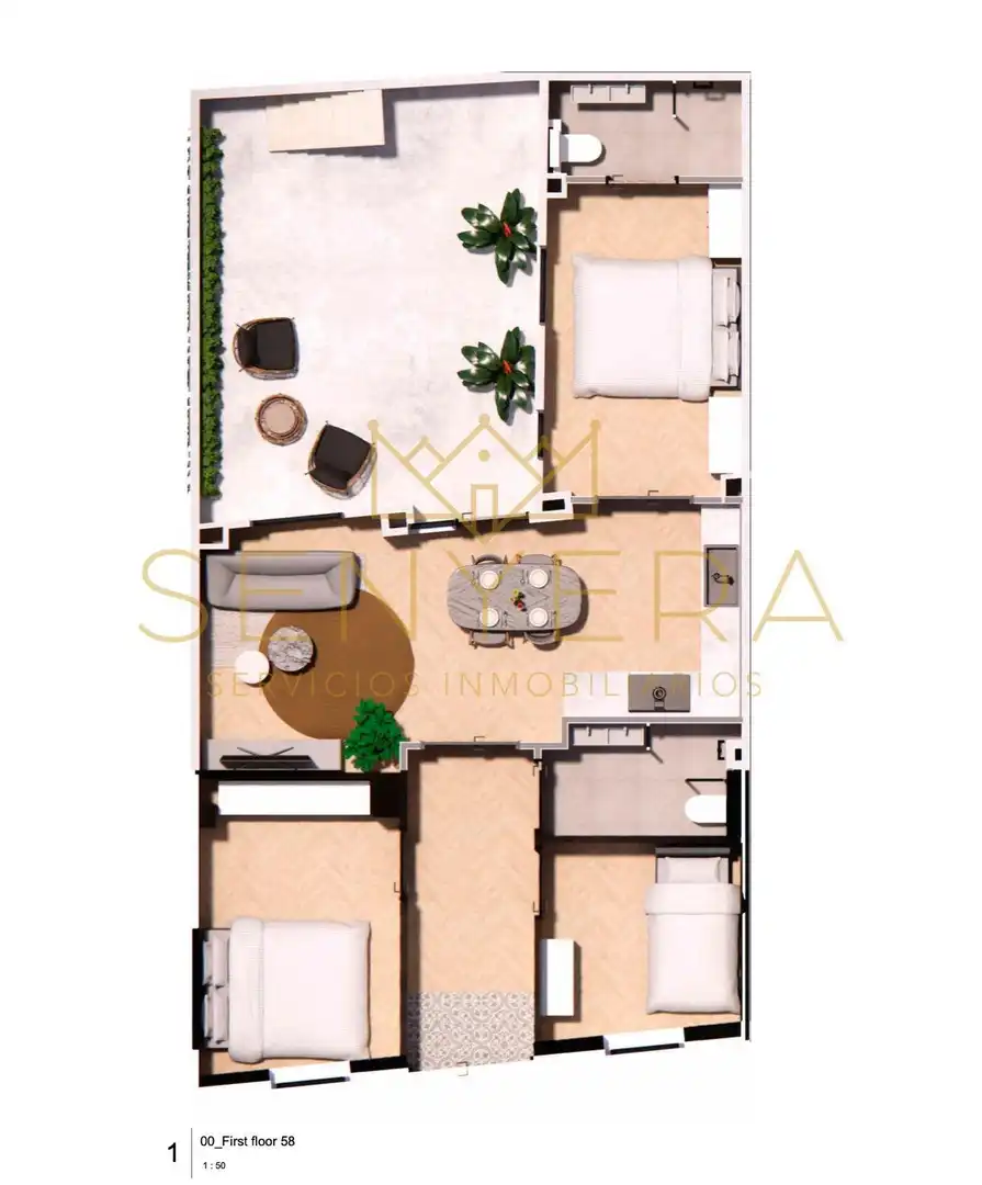 Maison mitoyenne avec terrasse à vendre à Jesús, imagen 18
