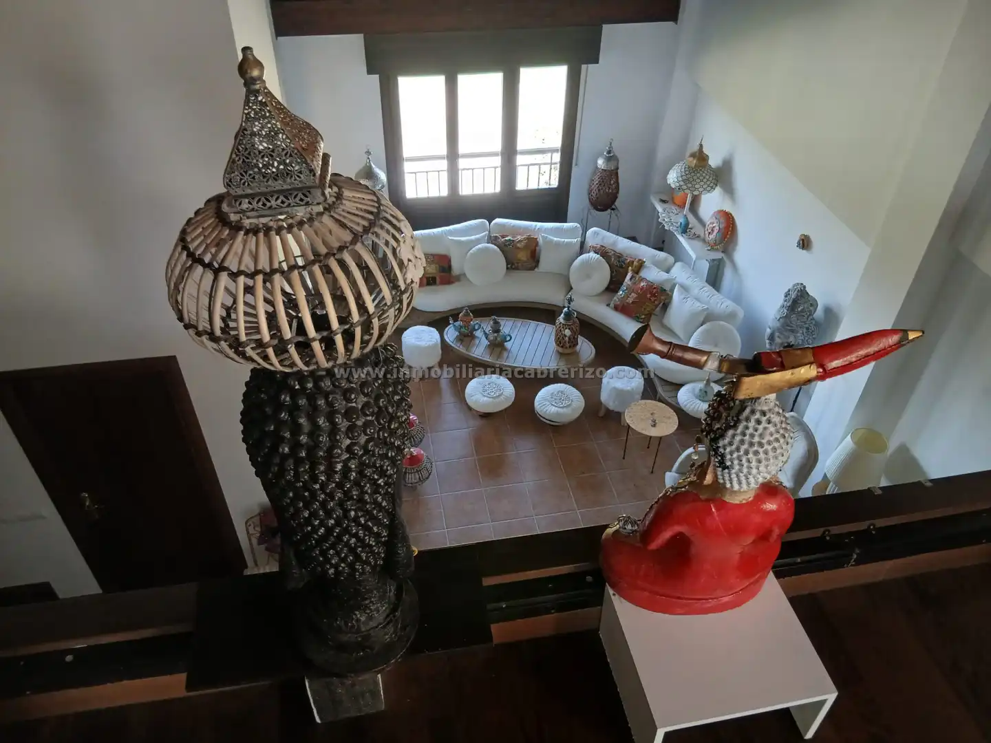 Sala d'estar de Dúplex en venda en Sojuela amb Calefacció, Jardí privat i Parquet