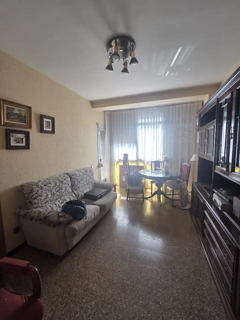 Sala de estar de Piso en venta en Barcelona con Balcón
