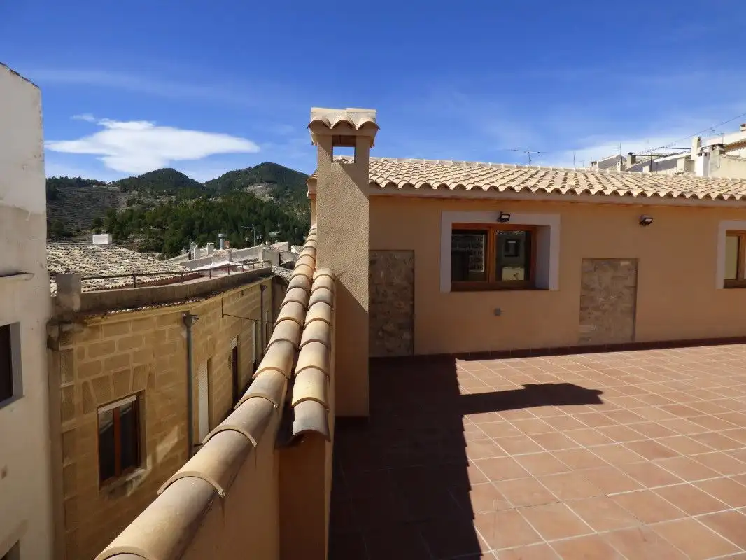 Terrasse von Country house zum Verkauf in Sella mit Privatgarten, Terrasse und Abstellraum