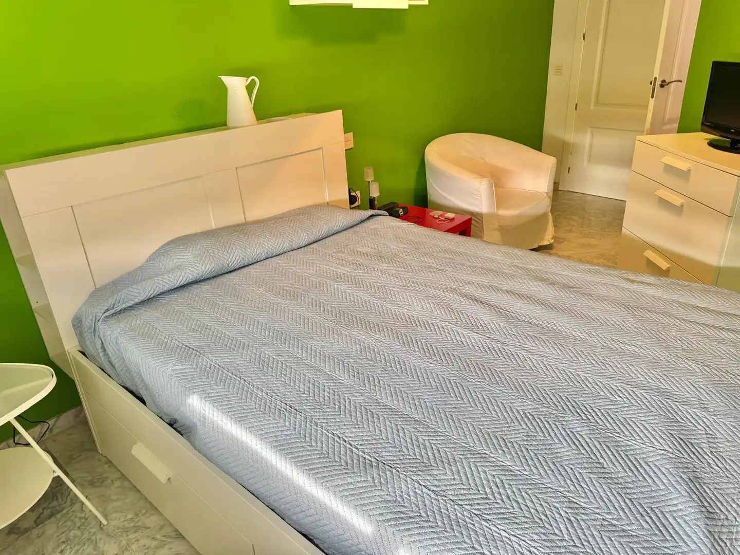 Schlafzimmer von Wohnungen zum Verkauf in Badajoz mit Klimaanlage, Heizung und Terrasse