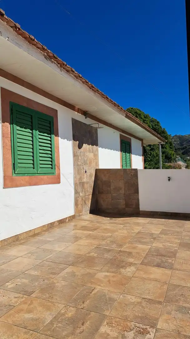 Terrasse von Haus oder Chalet zur Miete in Valleseco mit Privatgarten und Balkon