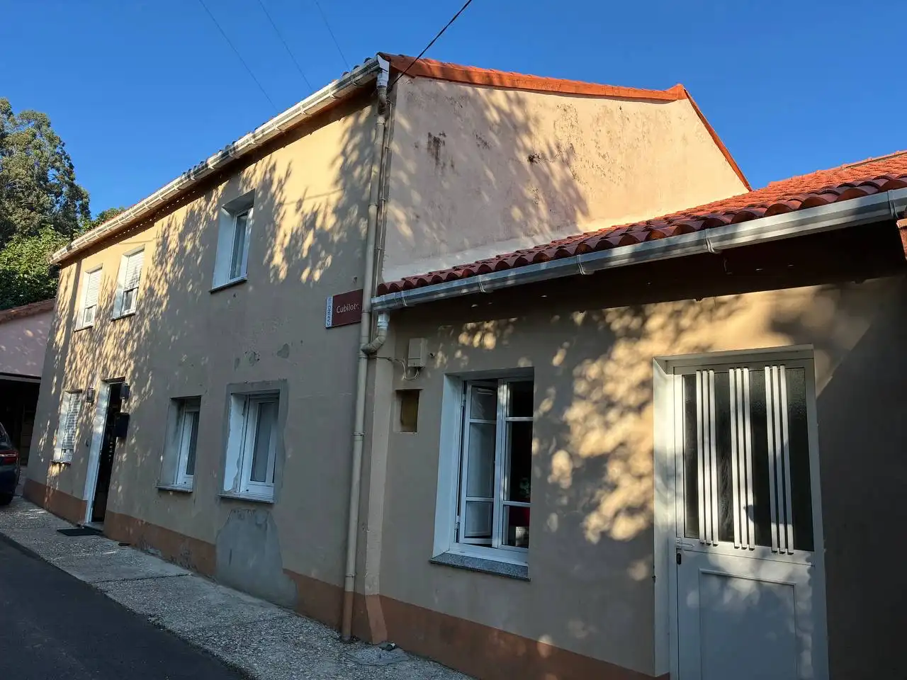Vista exterior de Casa o chalet en venta en Cariño con Jardín privado, Terraza y Amueblado