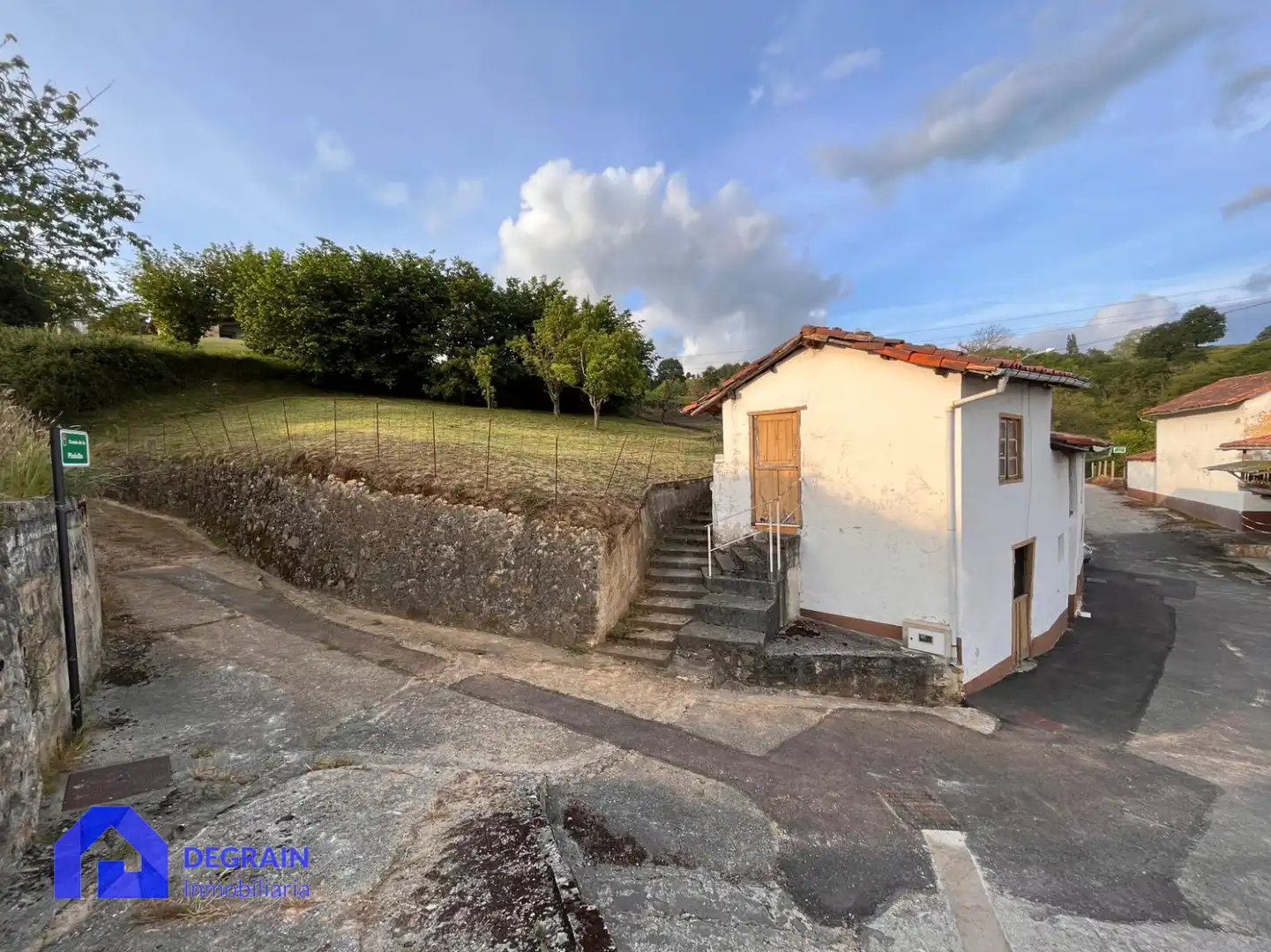 Vista exterior de Casa o xalet en venda en Siero