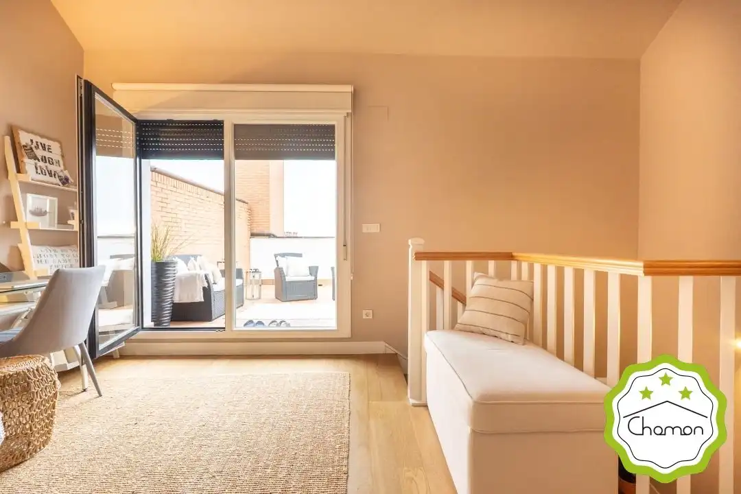 Habitación de Casa adosada en venta en Bilbao  con Calefacción, Jardín privado y Terraza
