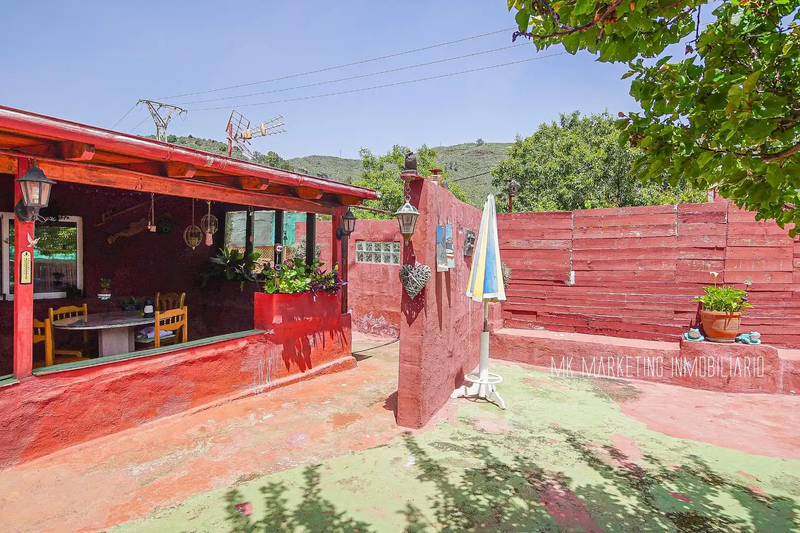 Terrassa de Finca rústica en venda en Valsequillo de Gran Canaria amb Aire condicionat, Terrassa i Piscina