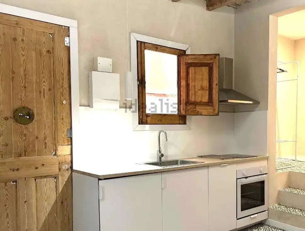 Kitchen of Commercial properties for rent in L'Hospitalet de Llobregat  with Air Conditioner, Heating and Terrace