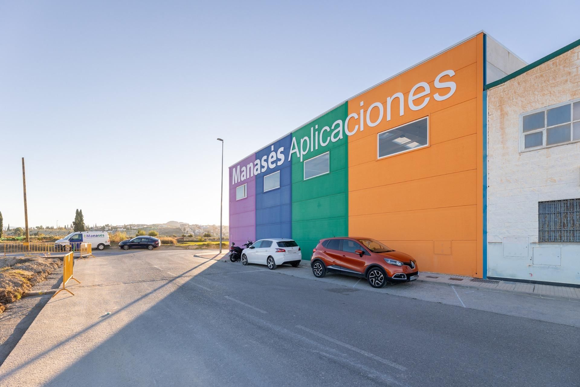 Exterior view of Industrial buildings for sale in Las Gabias