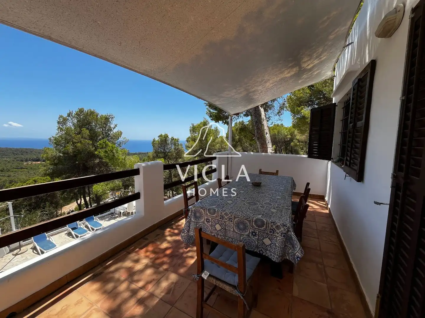 Terraza de Casa o chalet de alquiler en Sant Josep de sa Talaia con Aire acondicionado, Calefacción y Terraza